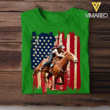 Personalized Upload Your Horse Photo Tshirt Printed 23MAR-DT18