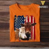 Personalized Upload Your Cattle Photo Tshirt Printed 23MAR-DT18