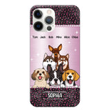 Personalized Dogs & Name Dogs Lovers Gift Phonecase Printed 23MAR-HQ20