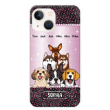 Personalized Dogs & Name Dogs Lovers Gift Phonecase Printed 23MAR-HQ20