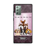 Personalized Dogs & Name Dogs Lovers Gift Phonecase Printed 23MAR-HQ20