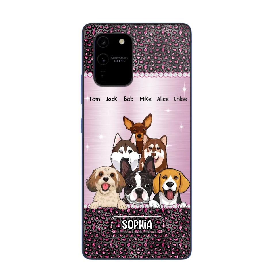 Personalized Dogs & Name Dogs Lovers Gift Phonecase Printed 23MAR-HQ20