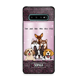 Personalized Dogs & Name Dogs Lovers Gift Phonecase Printed 23MAR-HQ20