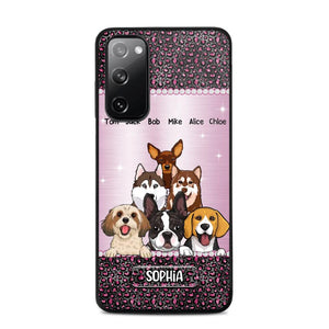 Personalized Dogs & Name Dogs Lovers Gift Phonecase Printed 23MAR-HQ20