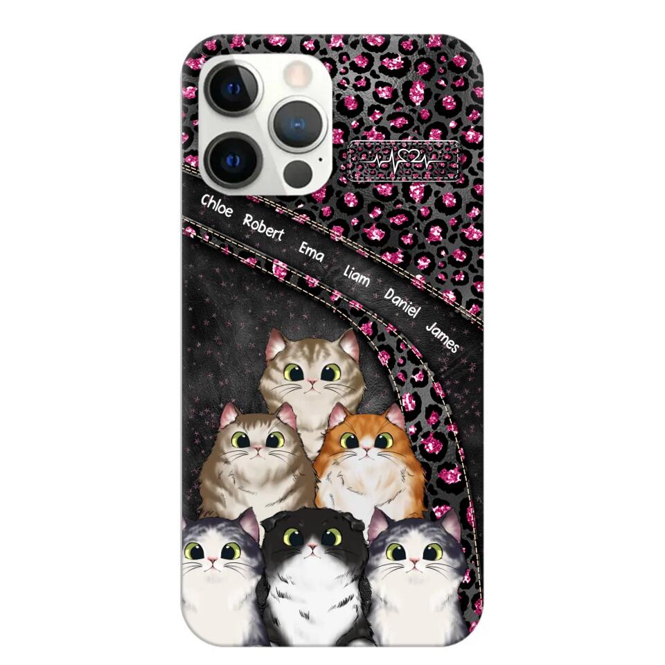 Personalized Cat Lovers Phonecase Printed QTHQ2103