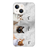 Personalized Upload Your Cat Photo & Cat Name Phonecase Printed 23MAR-DT20