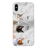 Personalized Upload Your Cat Photo & Cat Name Phonecase Printed 23MAR-DT20