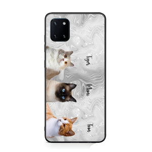 Personalized Upload Your Cat Photo & Cat Name Phonecase Printed 23MAR-DT20