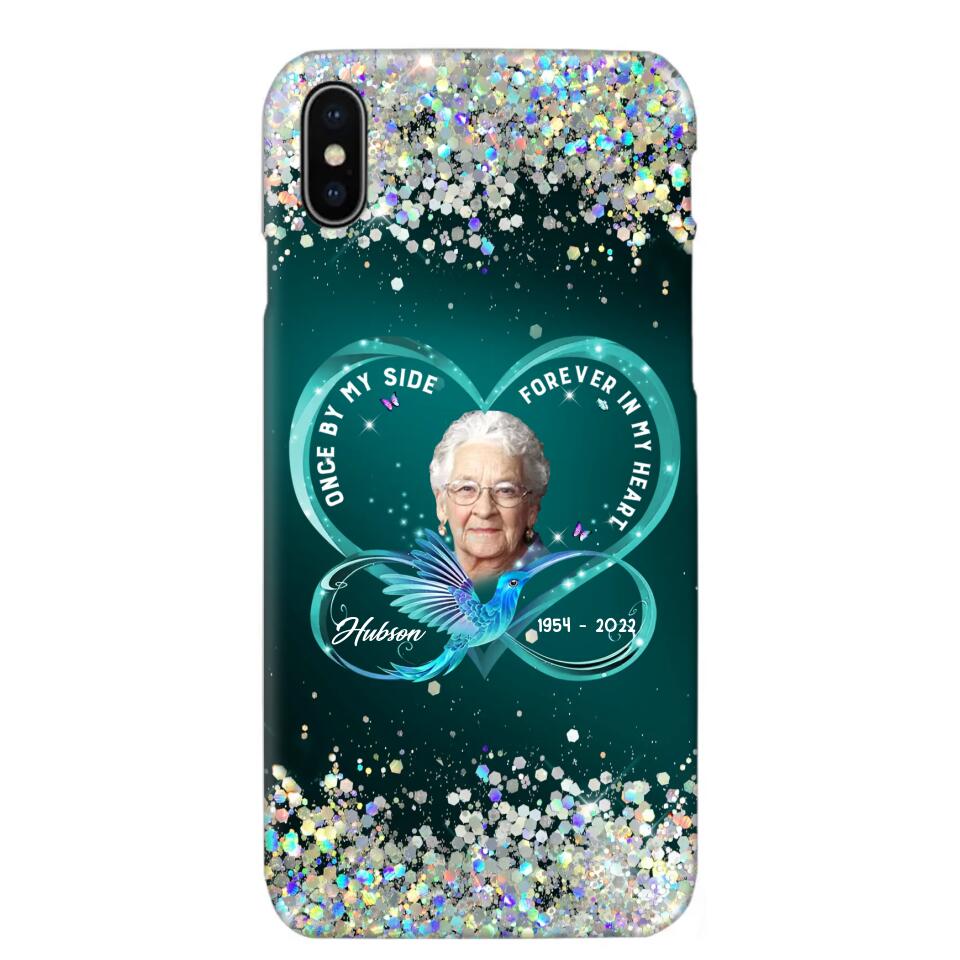 Personalized Upload Your Grandma Photo Once By My Side Forever In My Heart Phonecase Printed PNHQ2103