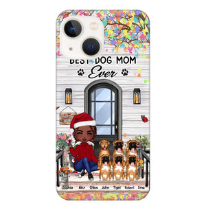 Personalized Best Dog Mom Ever Phonecase Printed PNHQ2203