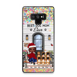 Personalized Best Dog Mom Ever Phonecase Printed PNHQ2203