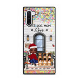 Personalized Best Dog Mom Ever Phonecase Printed PNHQ2203