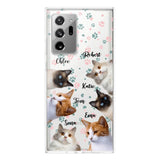 Personalized Upload Your Cat Photo Cat Lovers Silicon Phonecase 23MAR-DT22