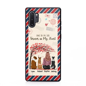 Personalized Dog Lovers Once By My Side Forever In My Heart Phonecase Printed PNDT2203