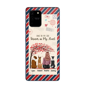 Personalized Dog Lovers Once By My Side Forever In My Heart Phonecase Printed PNDT2203