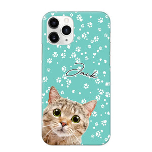 Personalized Upload Your Pet Photo Pet Lovers Silicon Phonecase 23MAR-HQ22