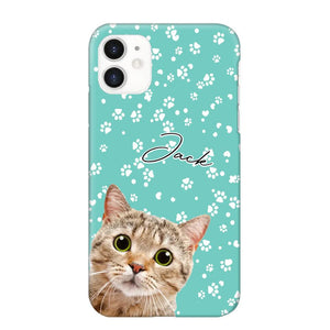 Personalized Upload Your Pet Photo Pet Lovers Silicon Phonecase 23MAR-HQ22