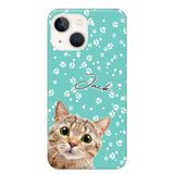 Personalized Upload Your Pet Photo Pet Lovers Silicon Phonecase 23MAR-HQ22