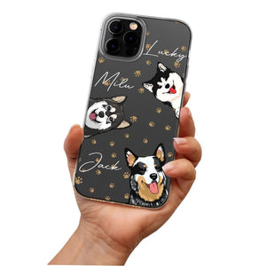 Personalized Dog Lovers Silicon Phonecase 23MAR-HQ22