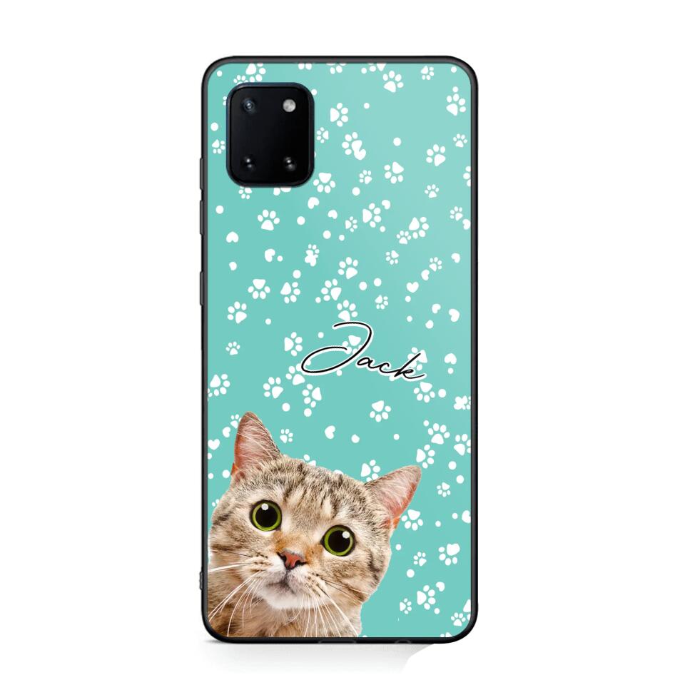 Personalized Upload Your Pet Photo Pet Lovers Silicon Phonecase 23MAR-HQ22