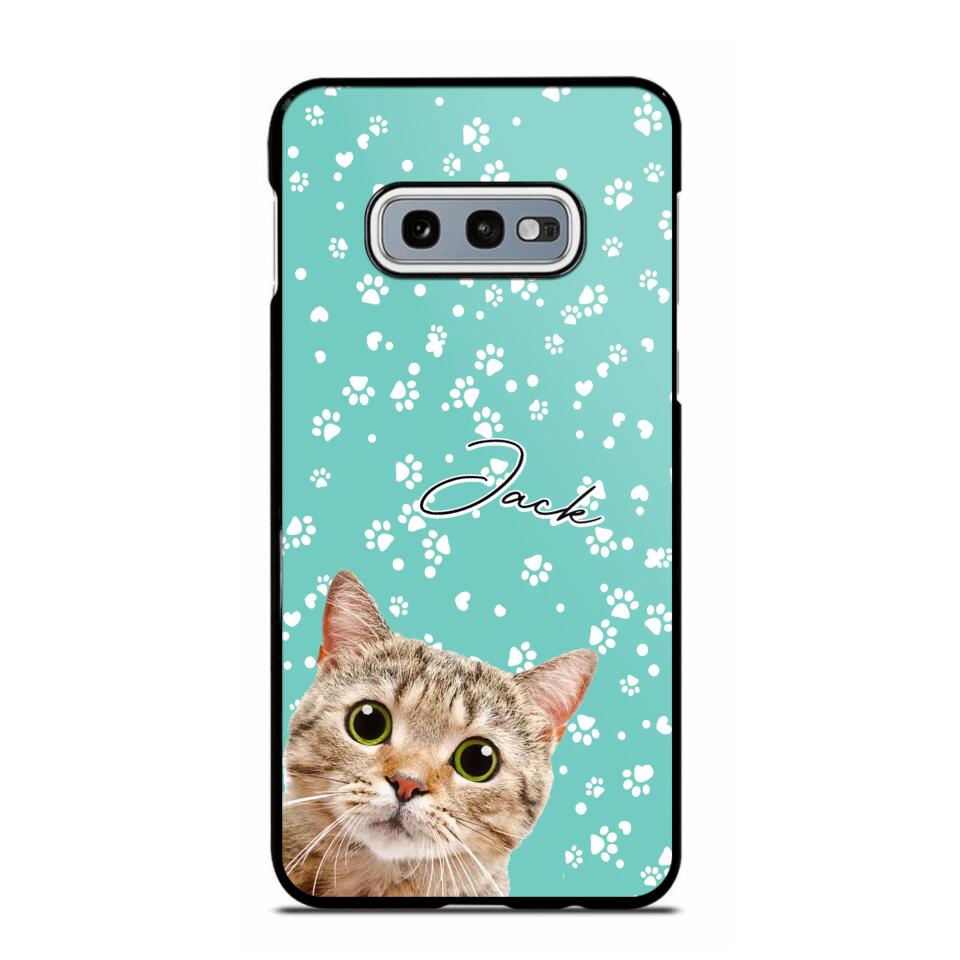 Personalized Upload Your Pet Photo Pet Lovers Silicon Phonecase 23MAR-HQ22