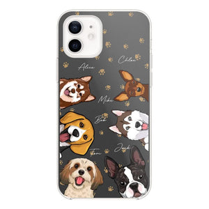 Personalized Dog Lovers Silicon Phonecase 23MAR-HQ22