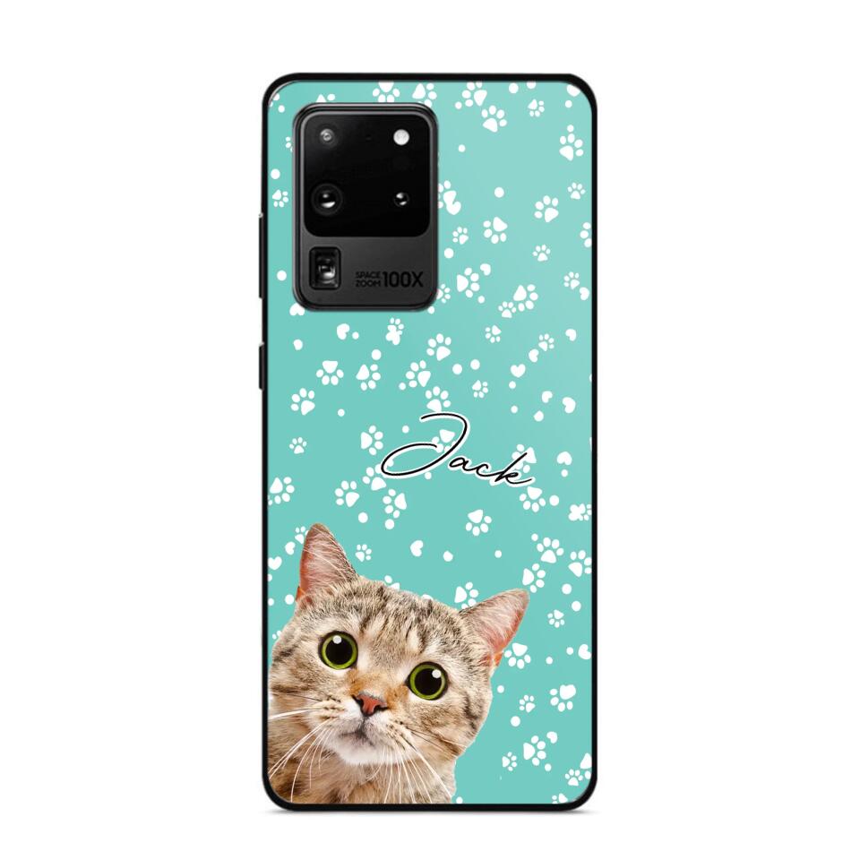 Personalized Upload Your Pet Photo Pet Lovers Silicon Phonecase 23MAR-HQ22