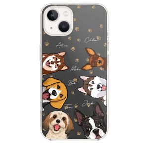 Personalized Dog Lovers Silicon Phonecase 23MAR-HQ22