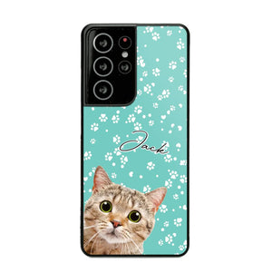 Personalized Upload Your Pet Photo Pet Lovers Silicon Phonecase 23MAR-HQ22