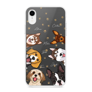 Personalized Dog Lovers Silicon Phonecase 23MAR-HQ22