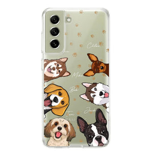 Personalized Dog Lovers Silicon Phonecase 23MAR-HQ22