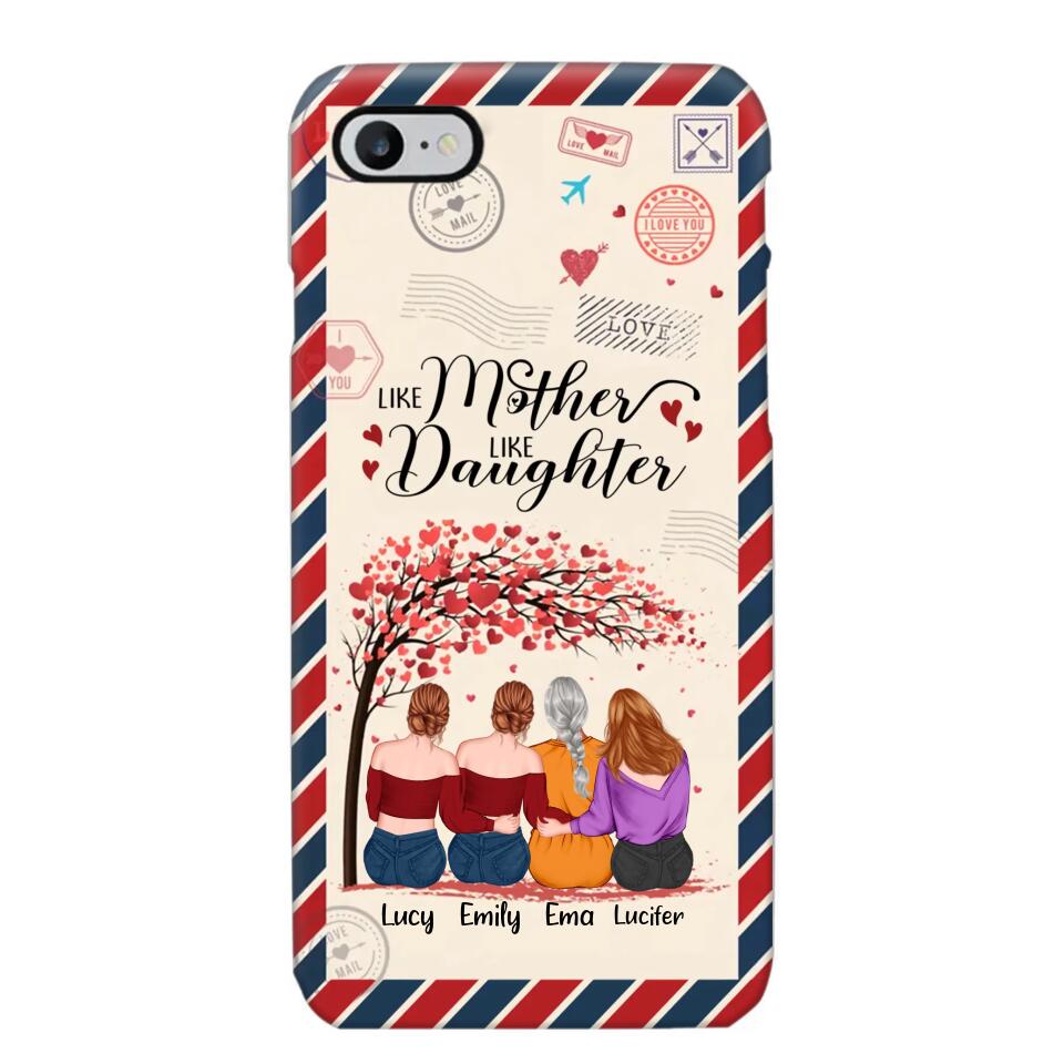 Personalized Like Mother Like Daughter Mom Gifts Phonecase Printed PNHQ2203