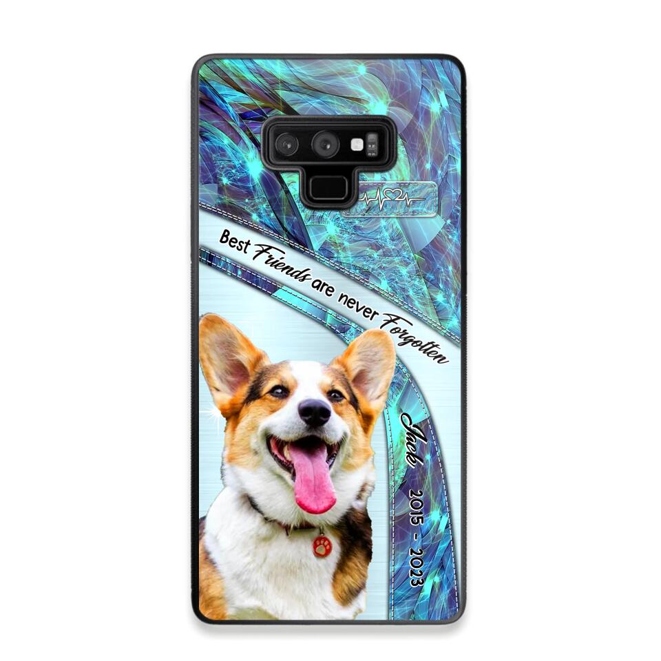 Personalized Upload Your Dog Photo Best Friends Are Never Forgotten Phonecase Printed QTHQ2203