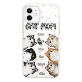 Personalized Cat Mom Paw Silicon Phonecase PNDT2303