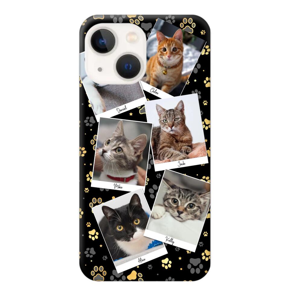 Personalized Upload Your Cat Photo Cat Lovers Gift Phonecase Printed PNDT2403