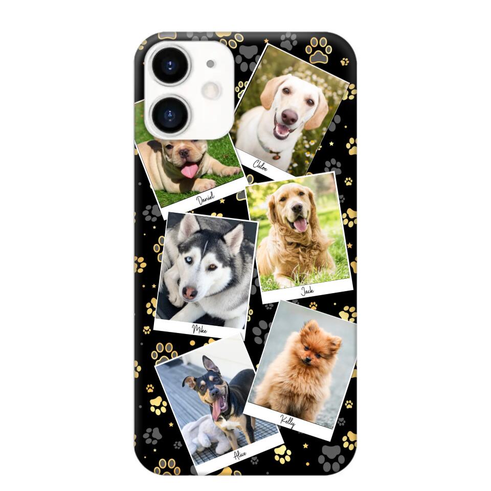 Personalized Upload Your Dog Photo Dog Lovers Gift Phonecase Printed PNDT2403