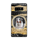 Personalized Upload Your Dog Photo Dog Lovers Gift Phonecase Printed PNHQ2403