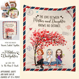Personalized Like Mother Like Daughter Mom And Daughter Gifts  Quilt Blanket Printed PNDT2803