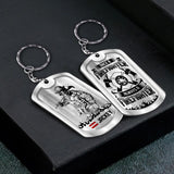 Personalized Austrian Firefighter Once A Firefighter Always A Firefighter Keychain Printed 23MAR-HQ29