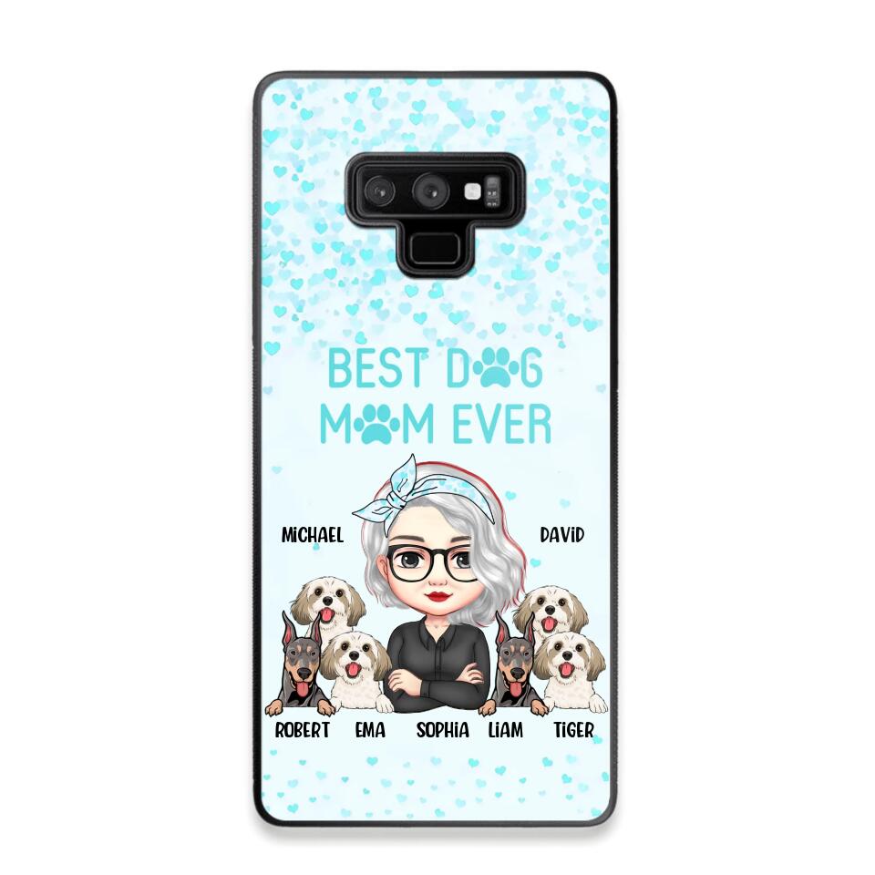 Personalized Crazy Dog Lady Best Dog Mom Ever Fur Mama Dog Lovers Phonecase Printed PNDT3103