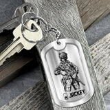 Personalized Swedish Soldier/Veteran Rank Camo I Am A Grumpy Veteran I Served, I Sacrificed Keychain Printed 23APR-HQ01