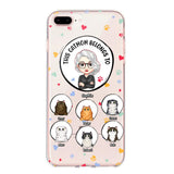 Personalized This Cat Mom Belongs To & Name Silicon Phonecase PNDT0604