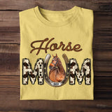 Personalized Upload Horse Photo Gift For Horse Mom Tshirt Printed 23APR-HQ15