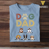 Personalized Dog Dad Gift for Father for Dad Tshirt QTTB2604