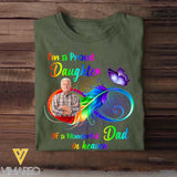 Personalized Upload Your Dad/Grandpa Photo Gift for Dad Happy Father's Day Tshirt 23APR-BQT27