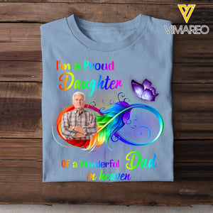 Personalized Upload Your Dad/Grandpa Photo Gift for Dad Happy Father's Day Tshirt 23APR-BQT27