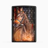 Personalized Upload Your Horse Photo with Name Lighter Case Printed 23APR-HQ27