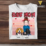 Personalized Dog And Cat Lover Paw Tshirt Printed 23MAY-PN11