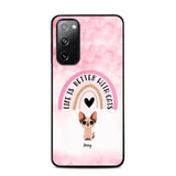 Personalized Life Is Better With Cats Cute Cat Phonecase Printed PNBQT1005