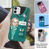 Personalized Nurse with Name Gift For Nurses Phonecase Printed 23MAY-DT15